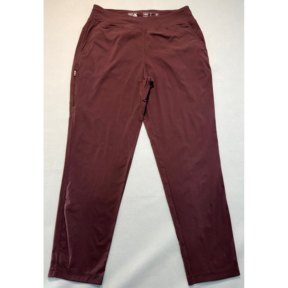 Mountain Hardwear Womens Pants Dynama High Rise Ankle Maroon Size M